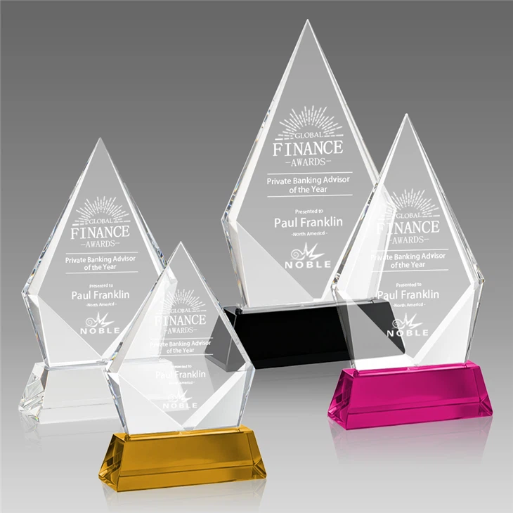 Pyramid Crystal Trophy factory
