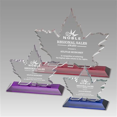 Xelatên Leaf Maple Glass Cutting Laser